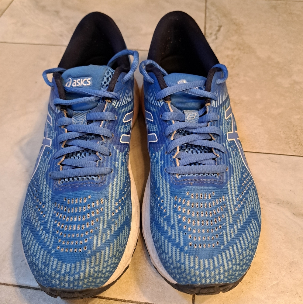 Asics Vibrant Blue Athletic Sneakers